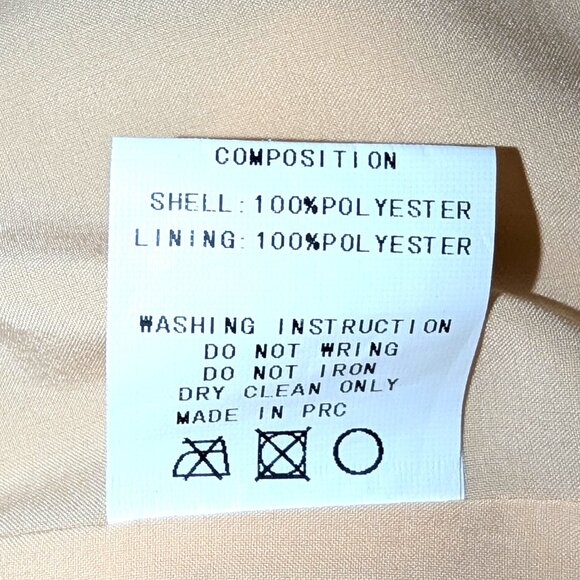 Blaque Label	| Revolve V-Neck Midi Slip Dress in Nude Cream | Size Medium - Picture 9 of 12